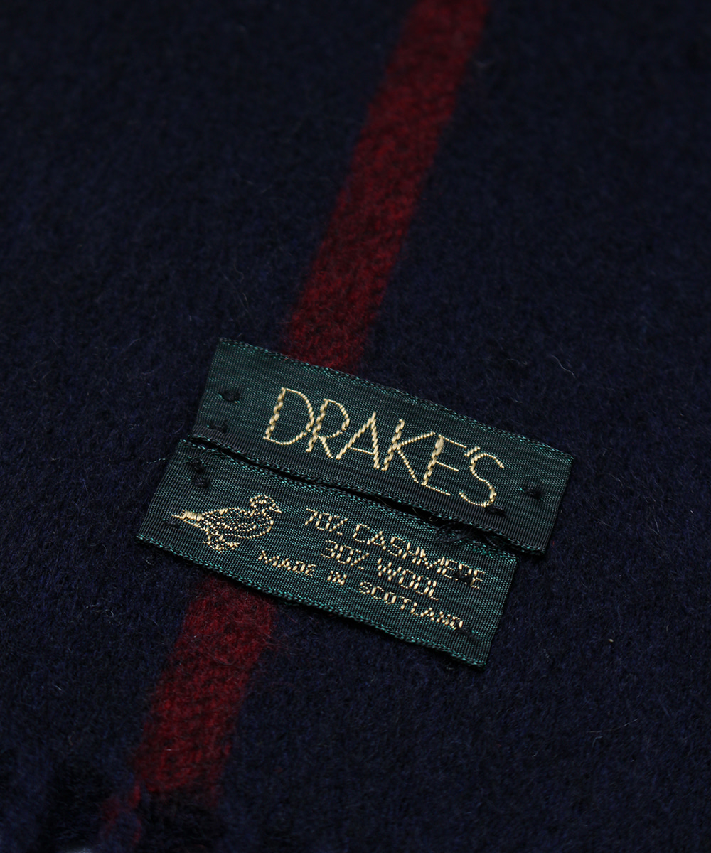 DRAKE&#039;S cashmere muffler