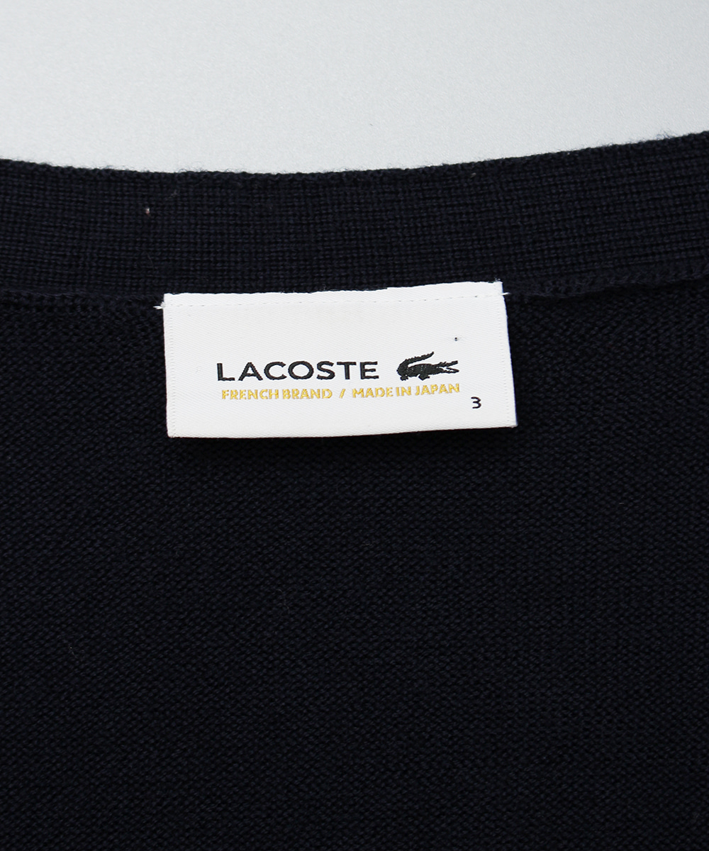 LACOSTE JAPAN wool cardigan