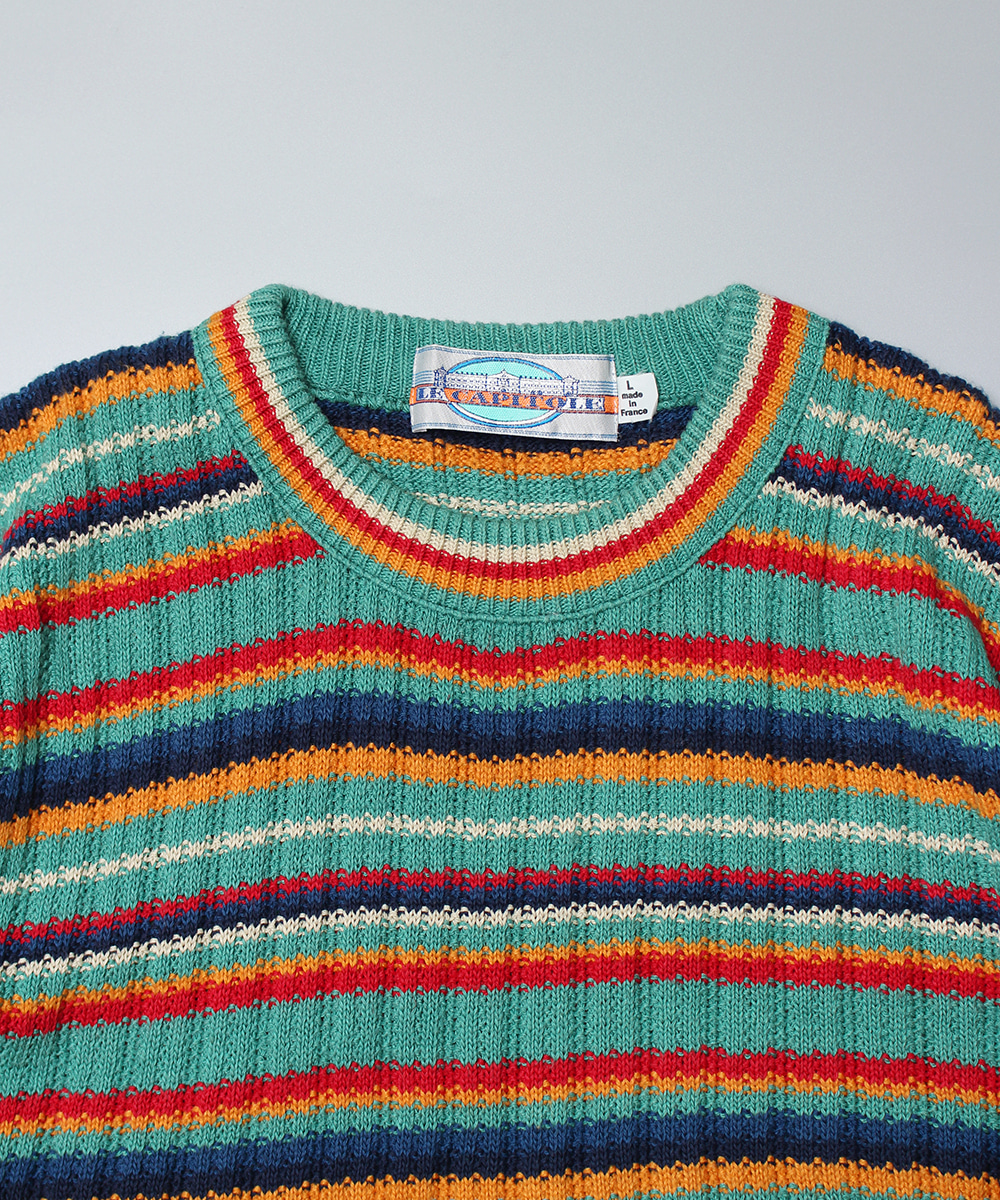 Lecapitole france rainbow sweater