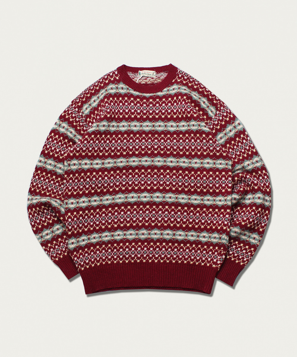 Havard 90s fairIsle sweater