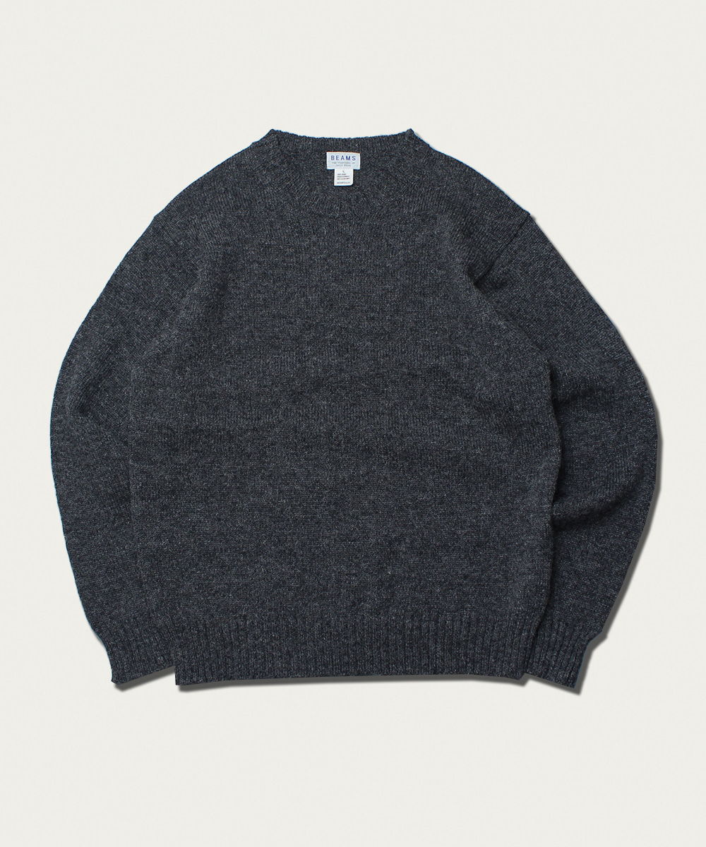 BEAMS wool crewneck sweater