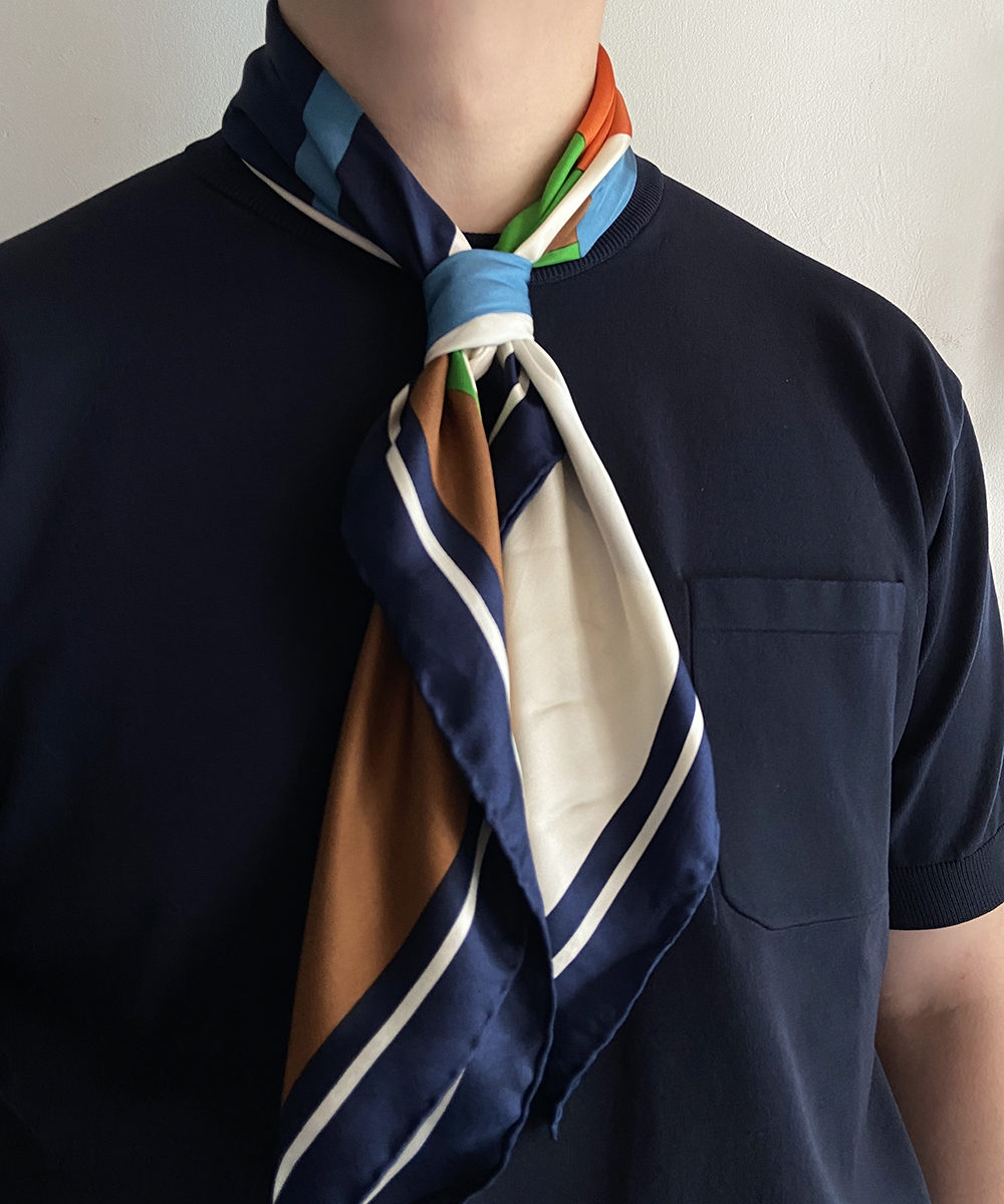 DANIEL HECHTER silk scarf