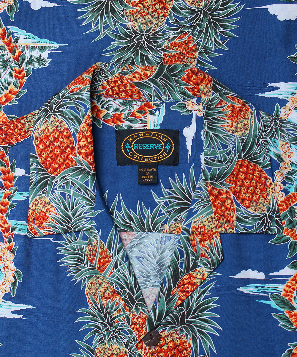 Reserve hawaiian USA rayon shirt