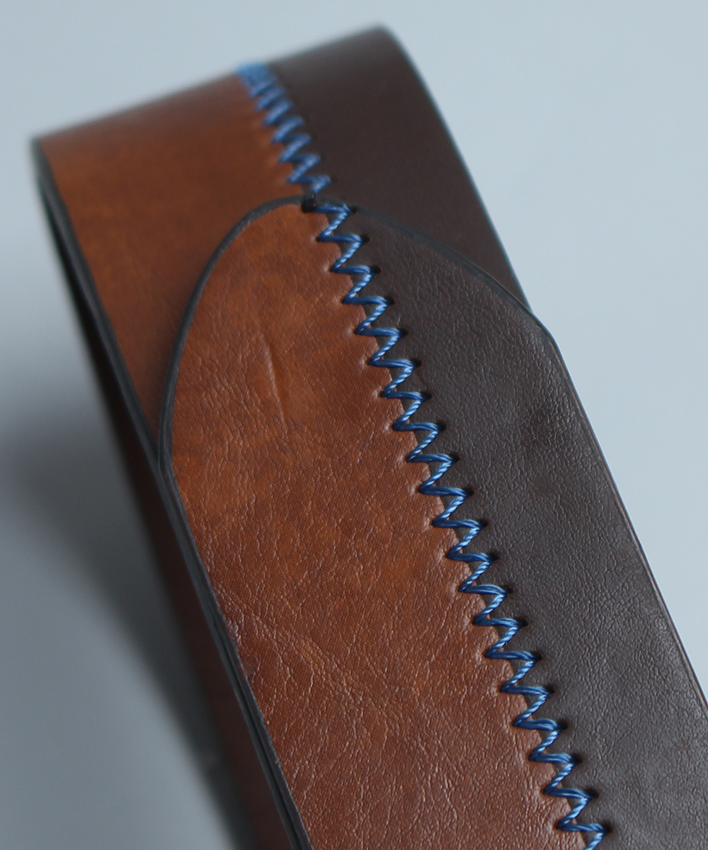 NAUTICA leather belt