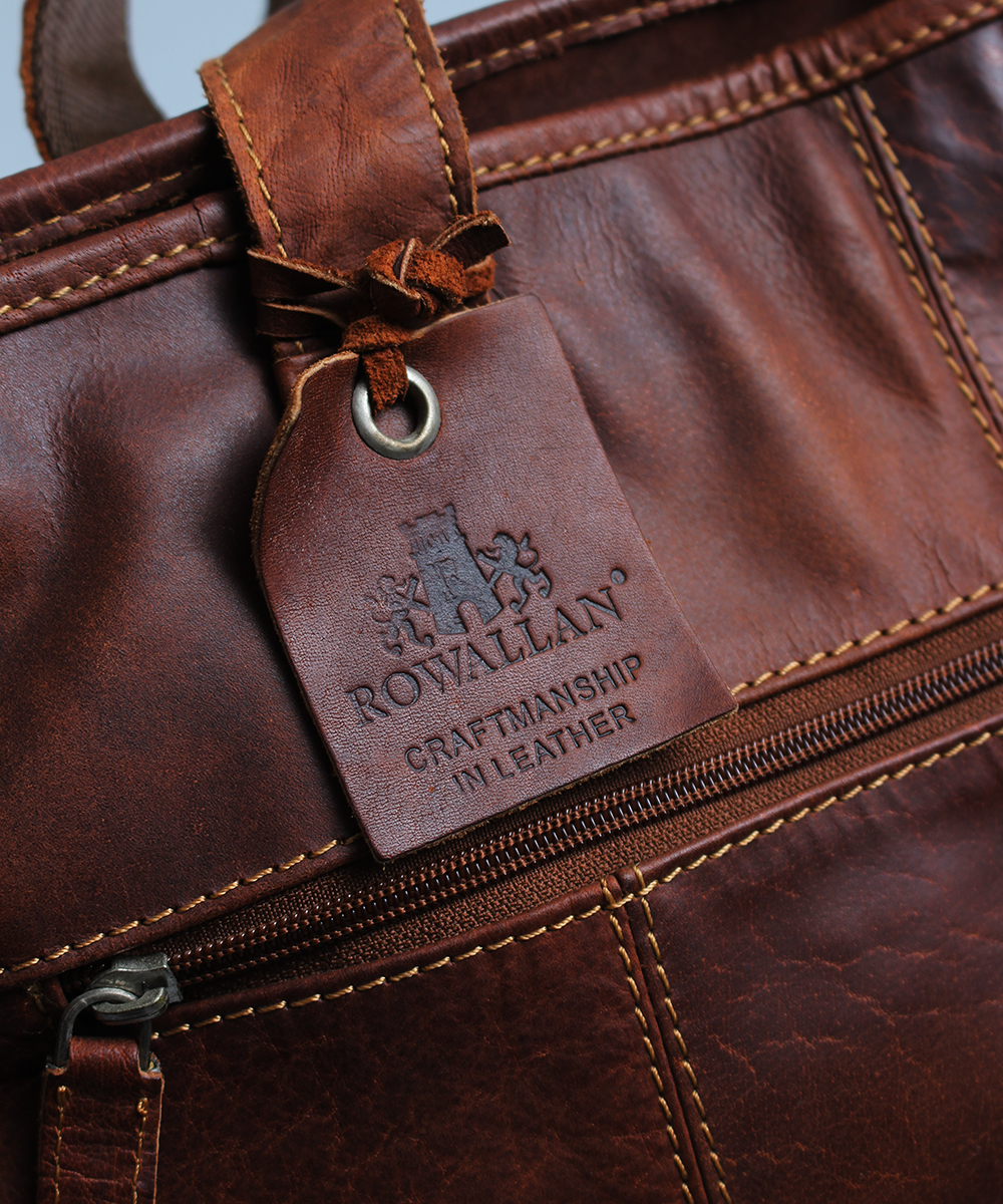 Rowallan of scotland leather bag