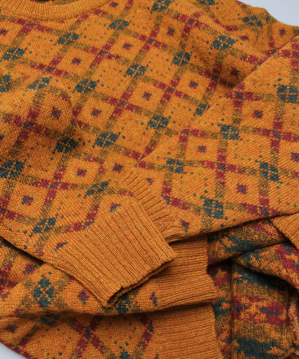 80s vtg shetland wool sweater