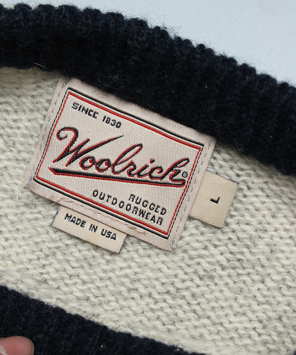 Woolich vtg USA wool sweater