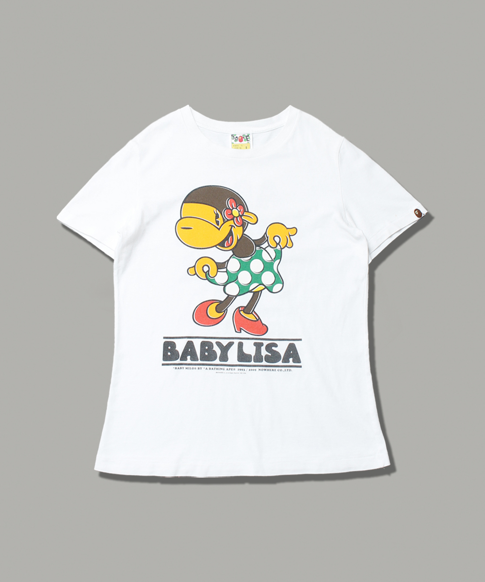 00s Bape single stitch babylisa t-shirt