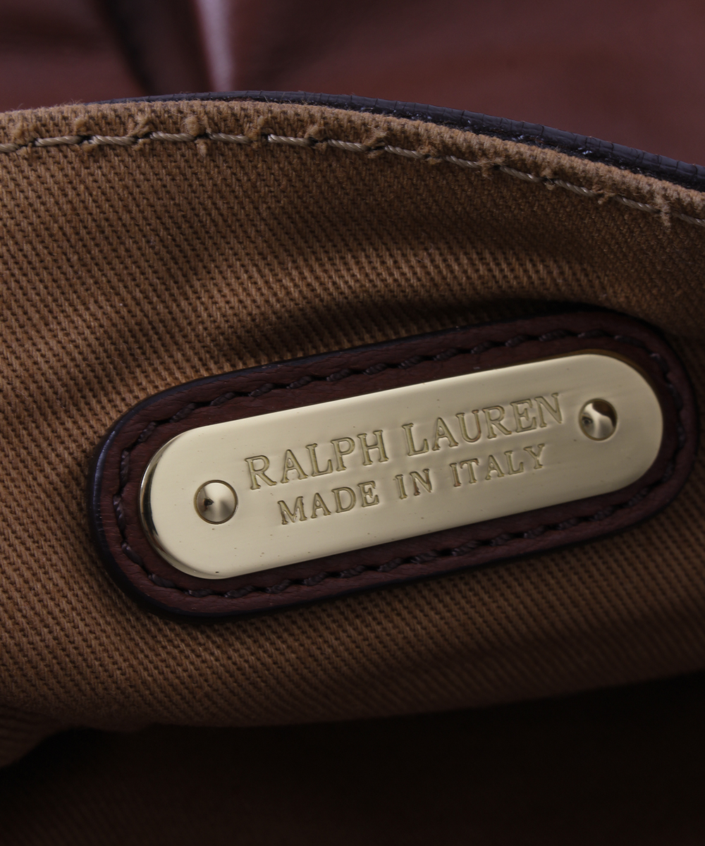 Polo RL ITALY leather cross bag