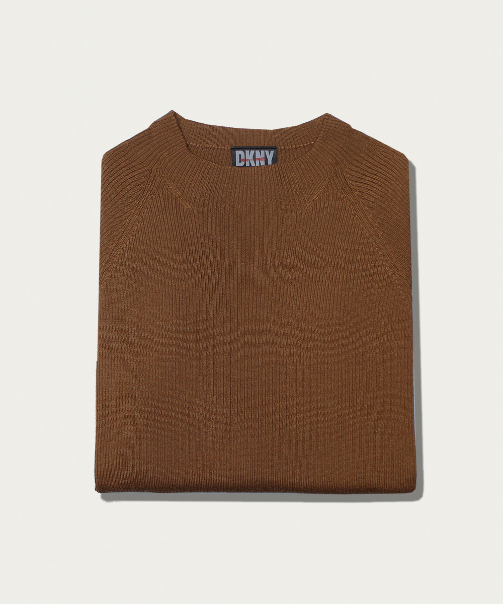 DKNY sleeve soft wool knit