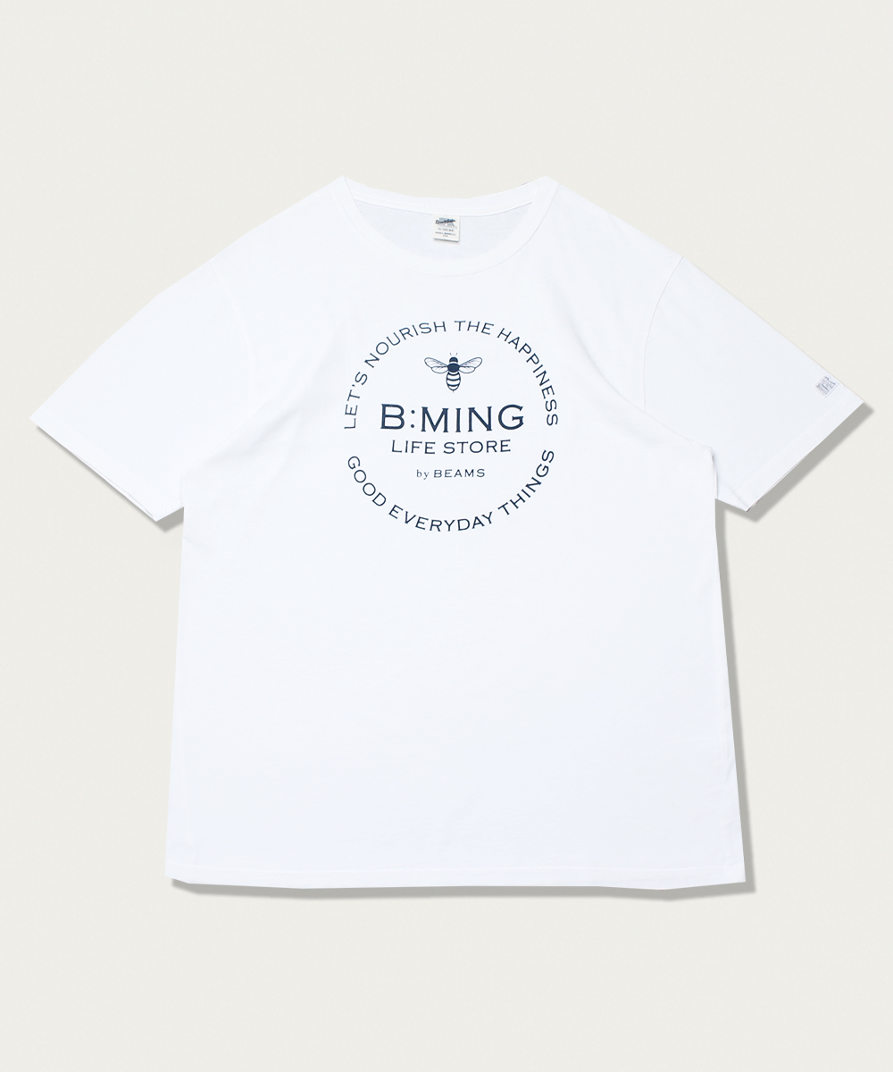 Bming life store by BEAMS x RUSSELL T-shirt