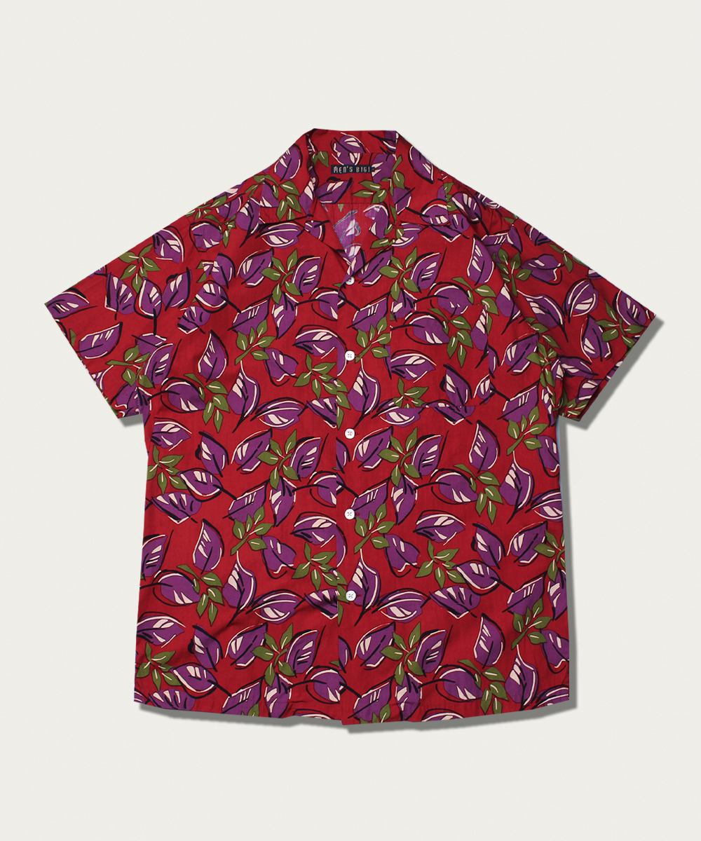 90s MENS BIGI flower shirt