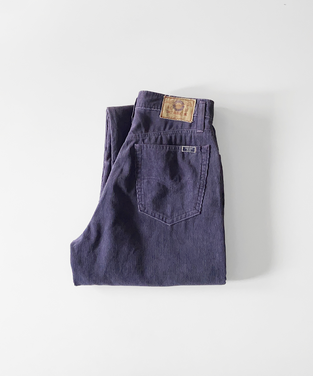 90s blueway corduroy pants