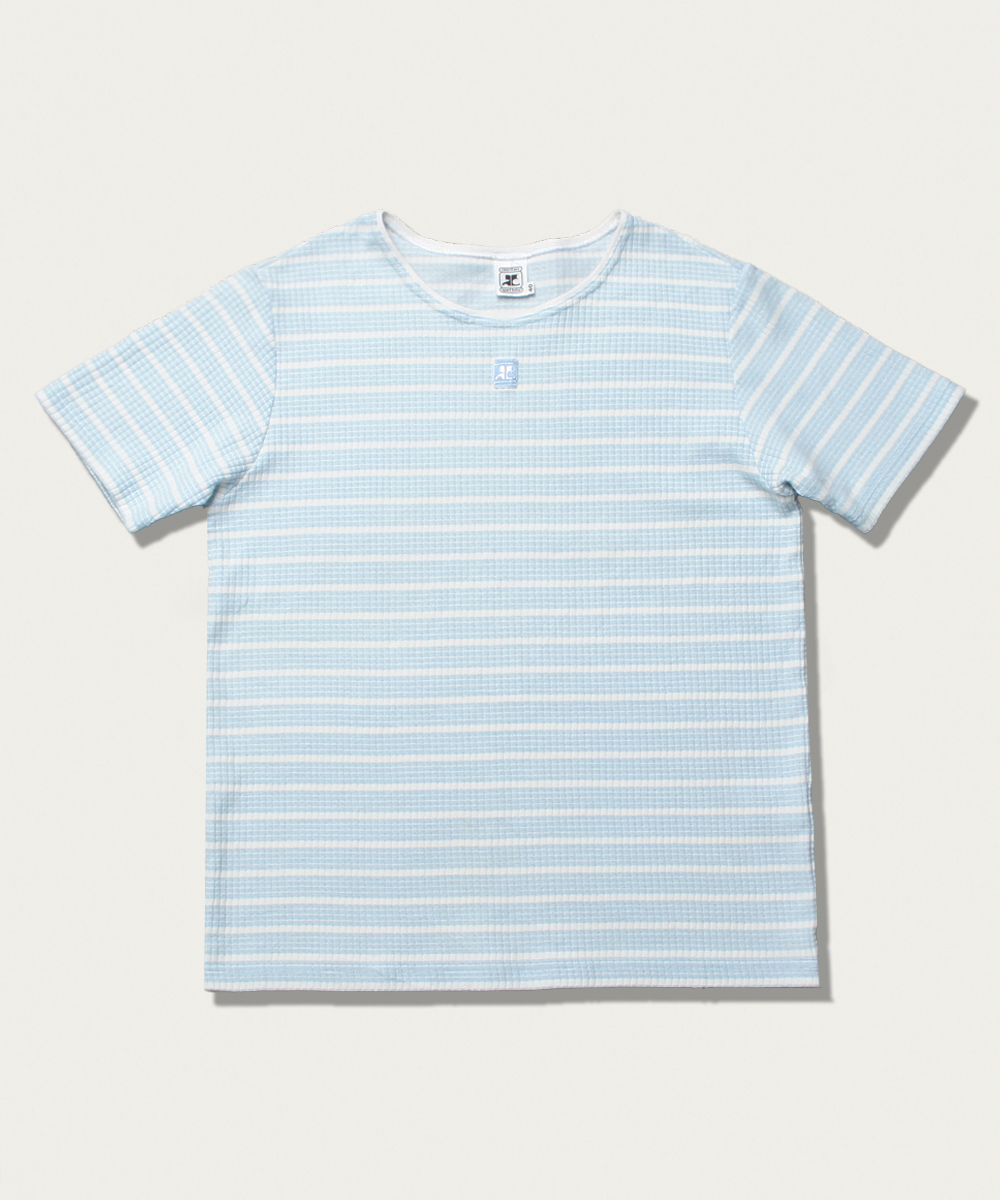Courreges stripe  t-shirt