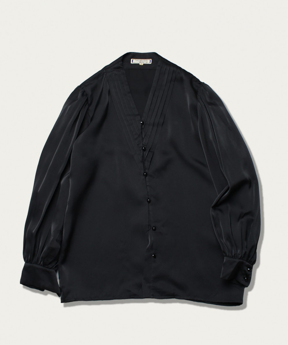 Yves Saint Laurent 90s satin blouse
