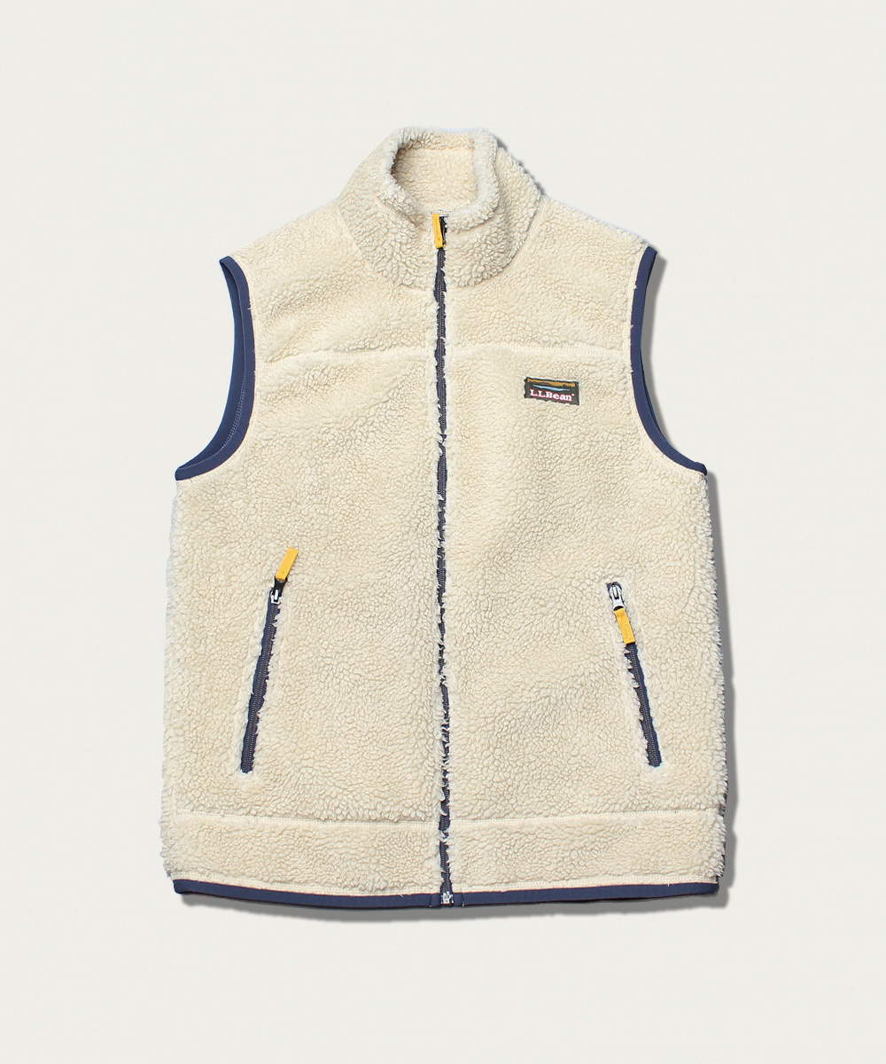 L.L.BEAN bulky fleece vest