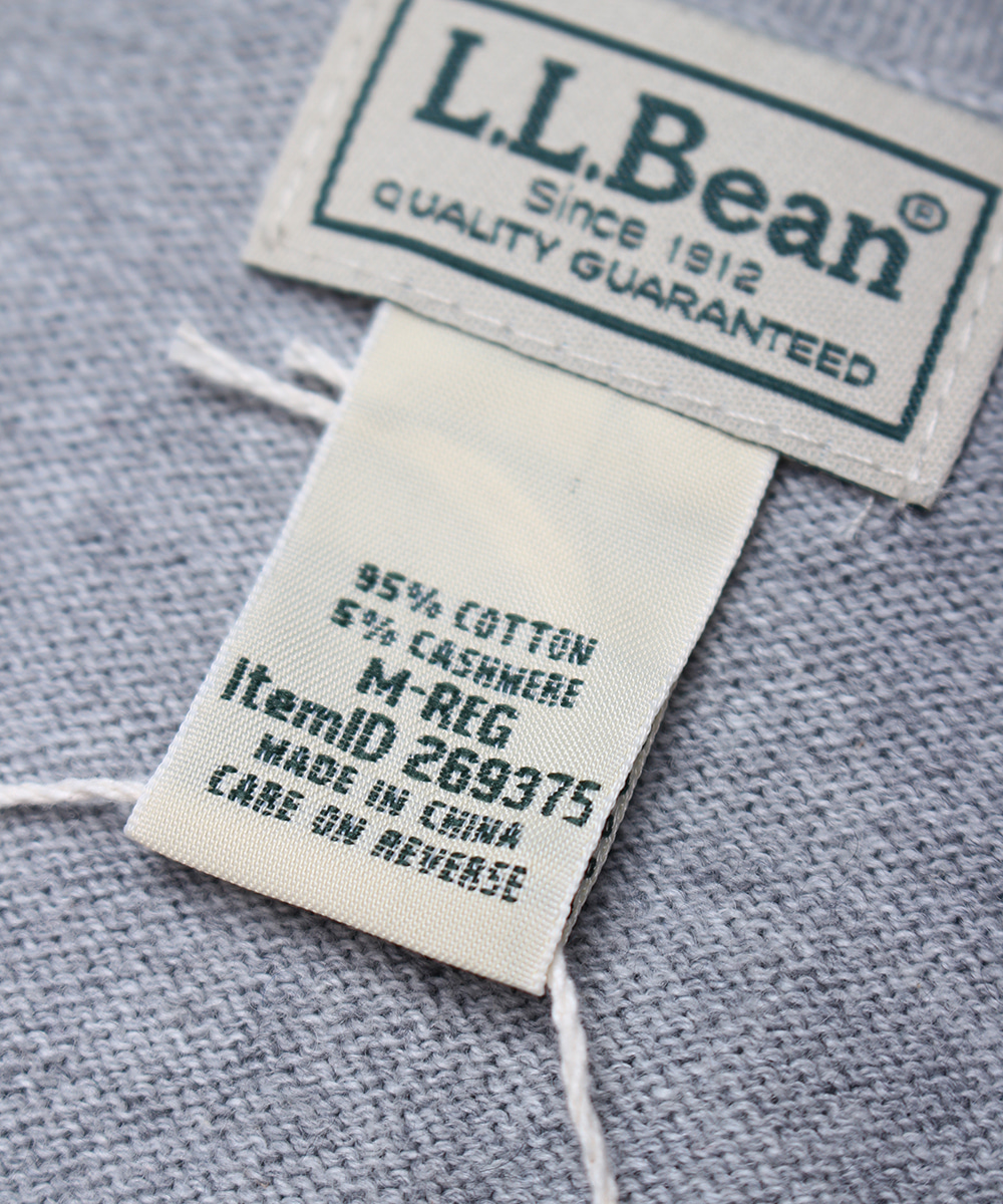 LL.BEAN cashmere blend cotton knit