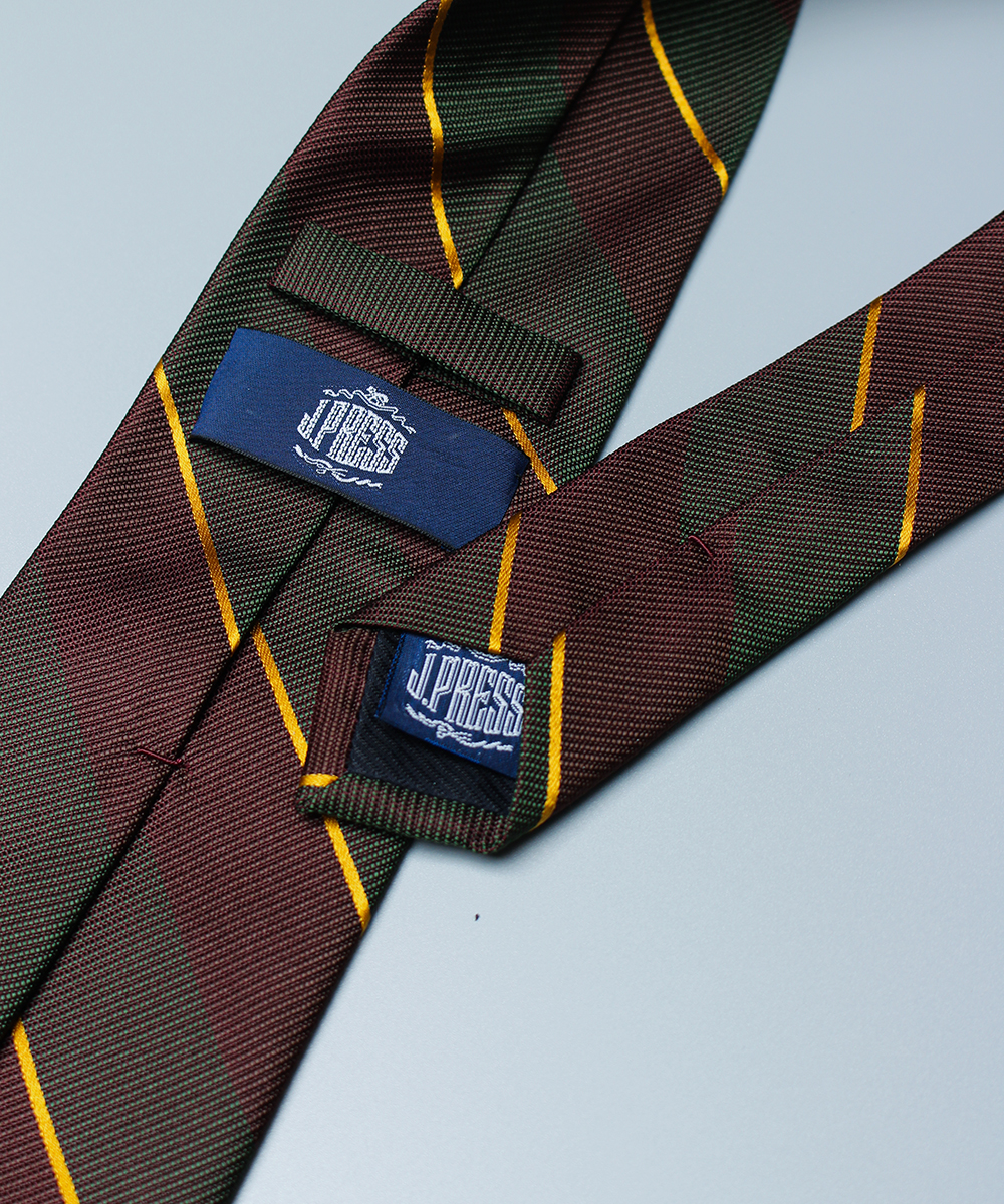 J.PRESS handmade silk tie