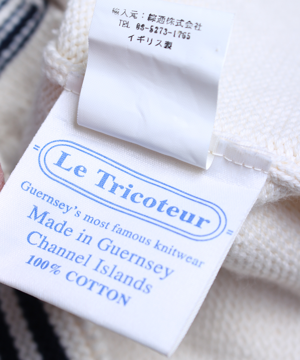 Le Tricoteur guernsey cotton sweater