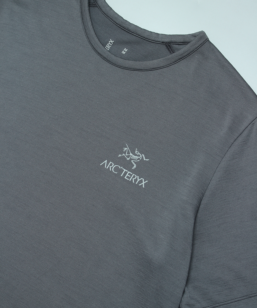 ARCTERYX logo emblem SS wool T-shirt