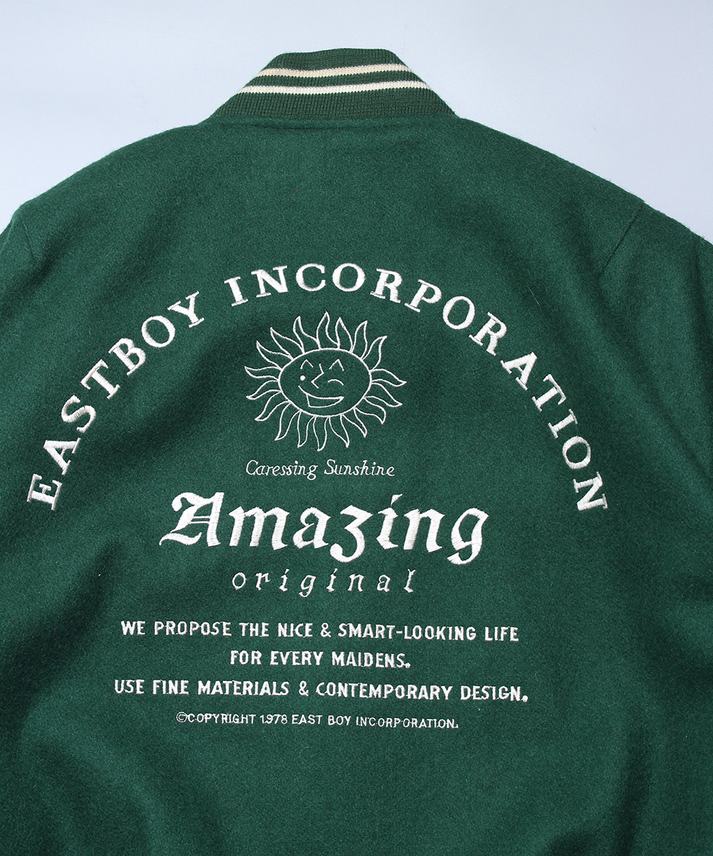 EASTBOY 90s varsity jacket