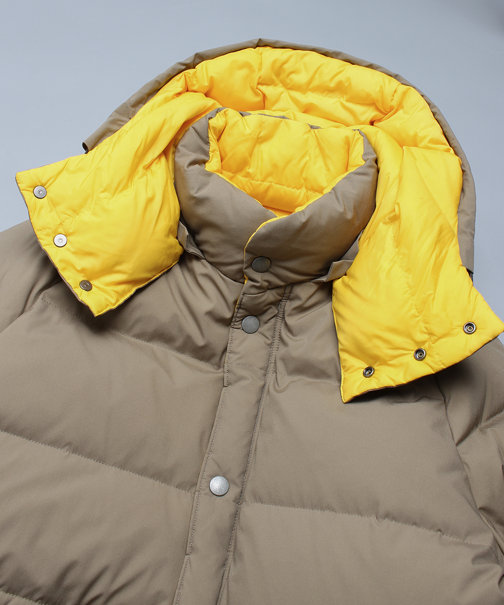 ADAM ET ROPE Silent coating ALLIED down parka