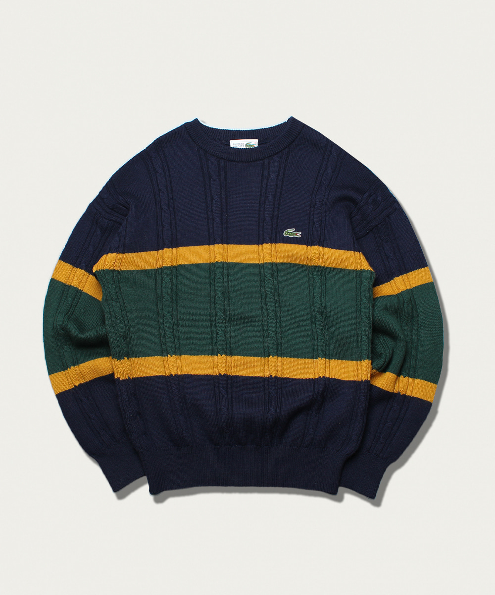 Lacoste rugby wool knit