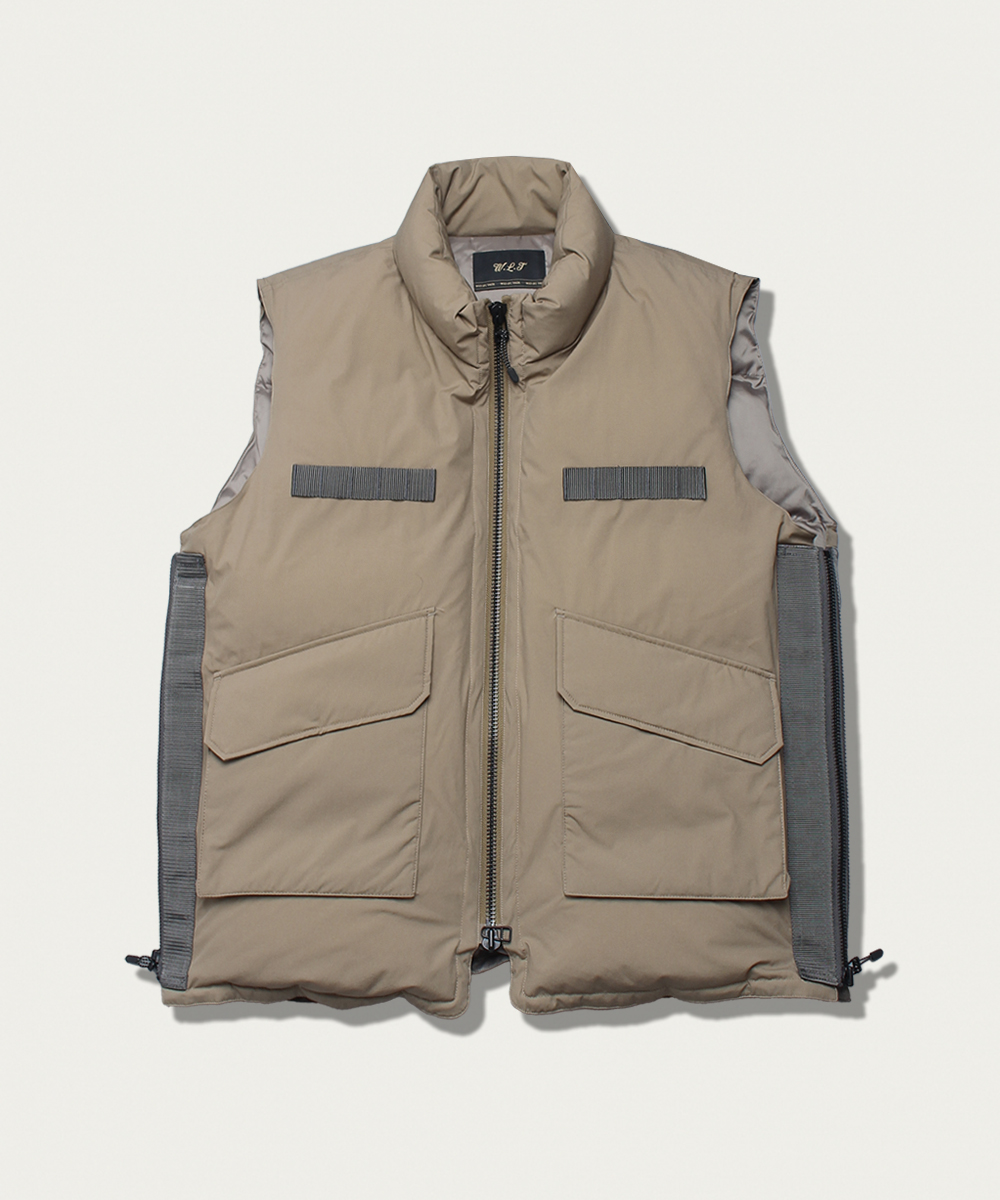 WILD LIFE TAILOR Silent coating military down vest