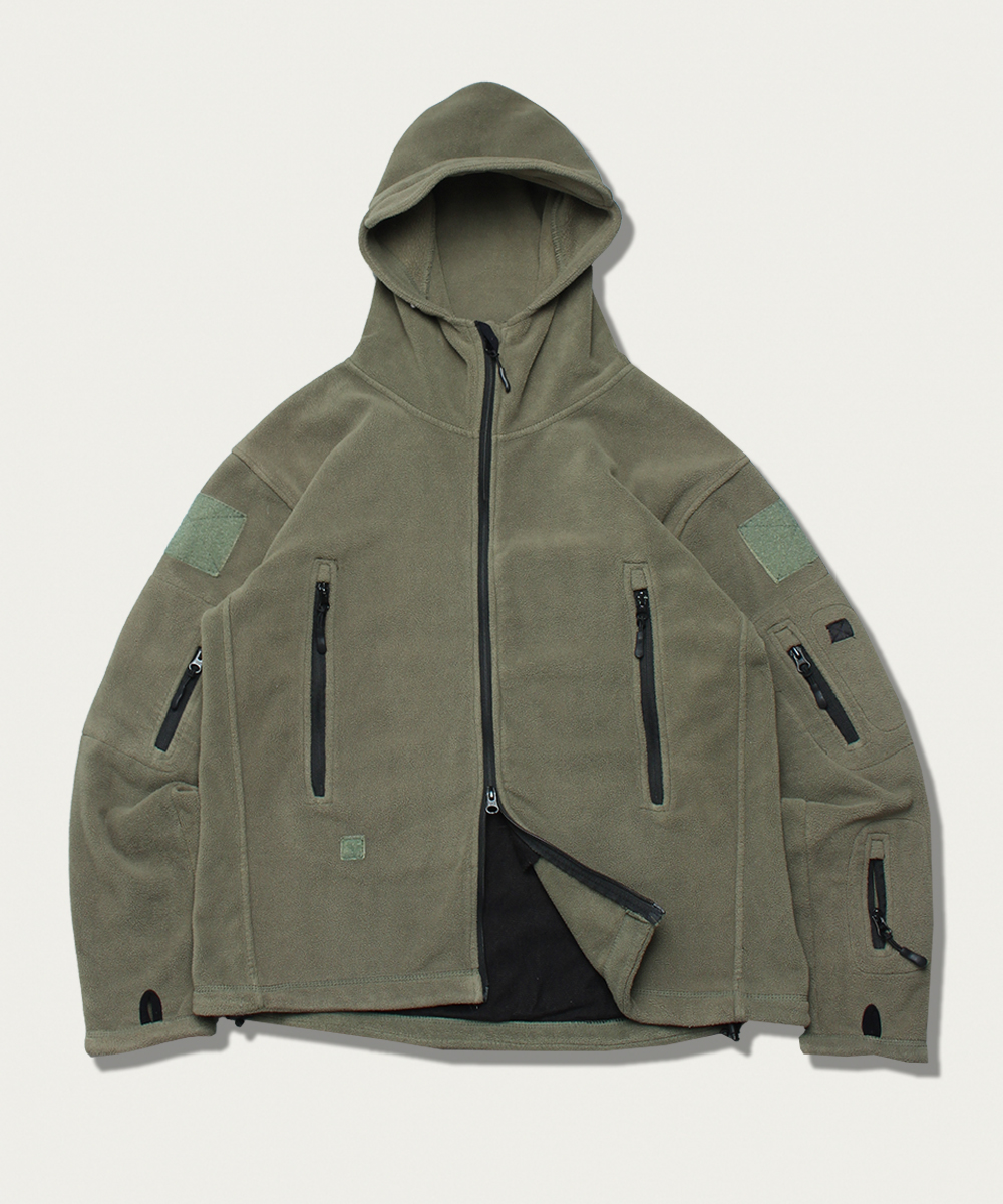 Tacvasen tactical fleece jacket