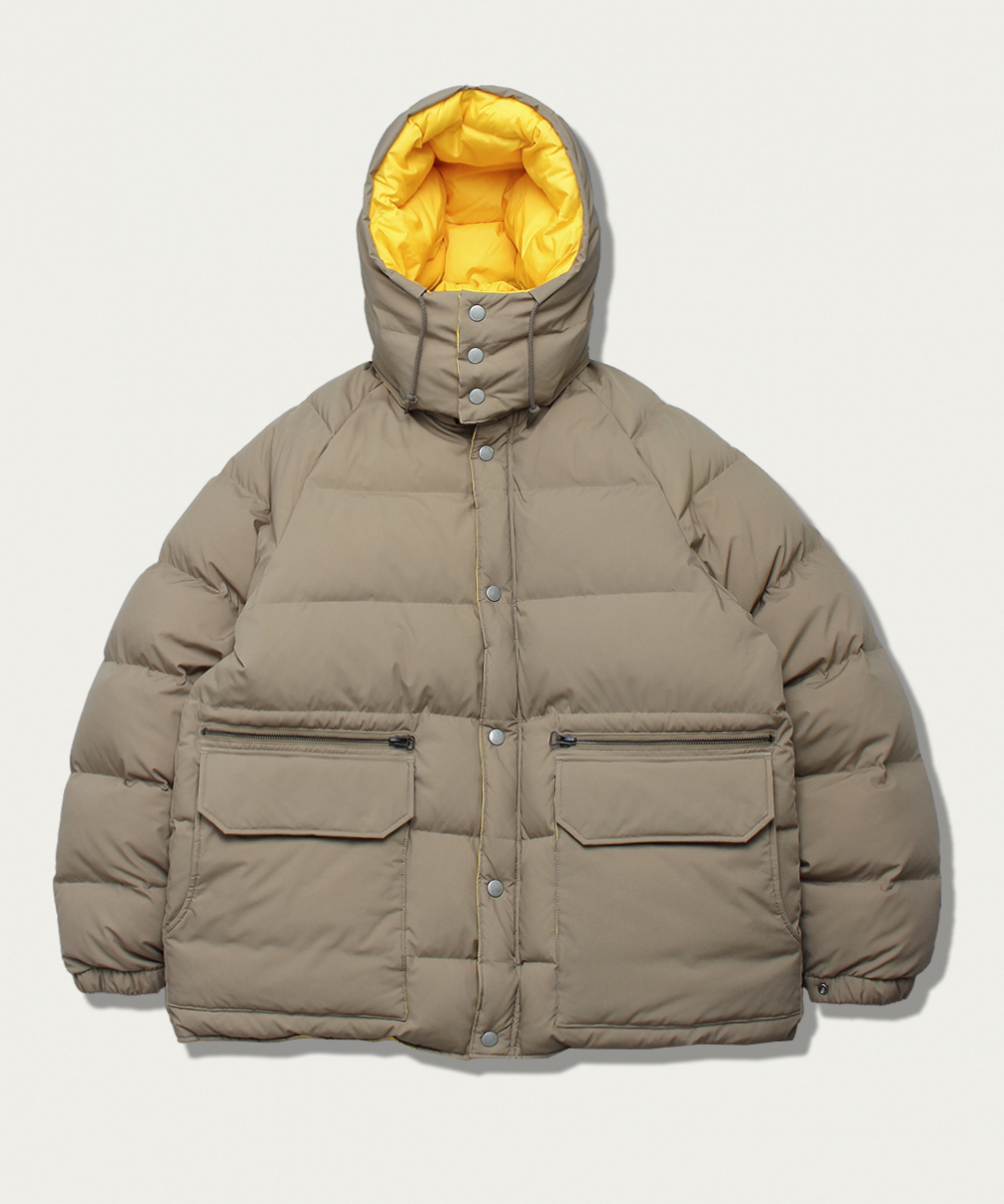 ADAM ET ROPE Silent coating ALLIED down parka