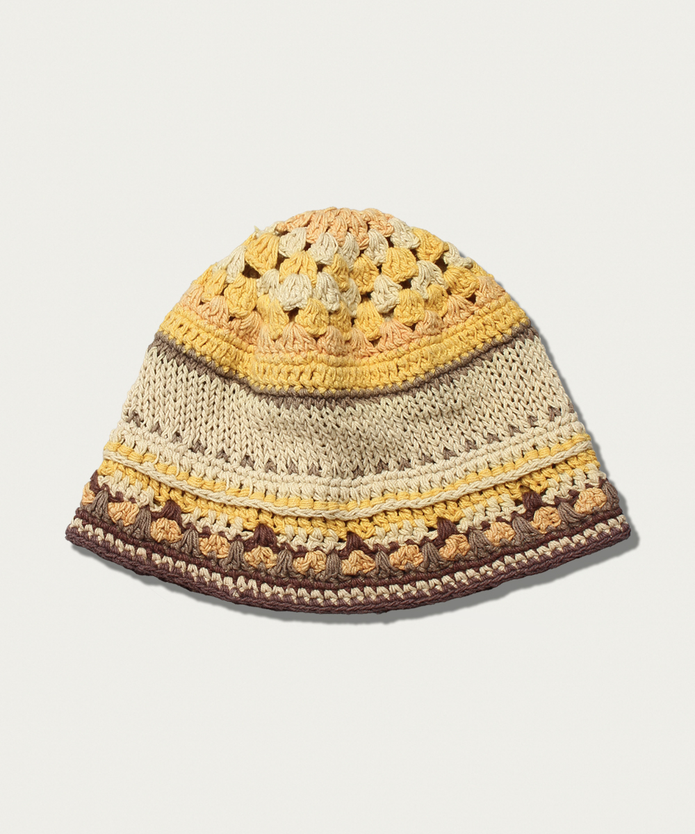 Crochet granny hat